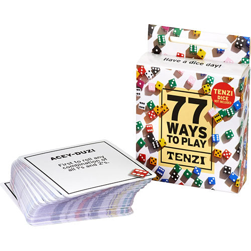 77 Way to Play Tenzi Deck