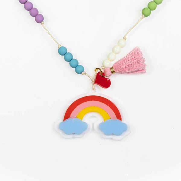 Rainbow Bead Mix Necklace