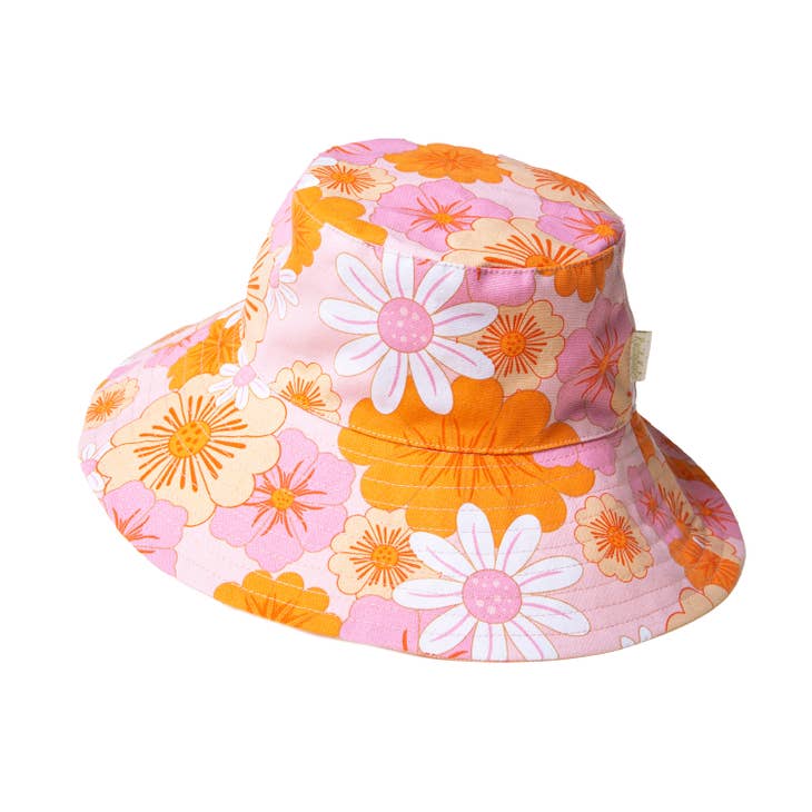 Hippy Shake Reversible Sun Hat 3-6 Years