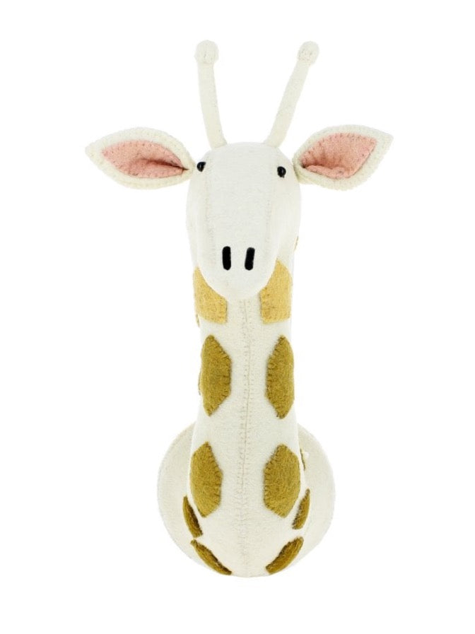 Ombre Giraffe Wool Mount