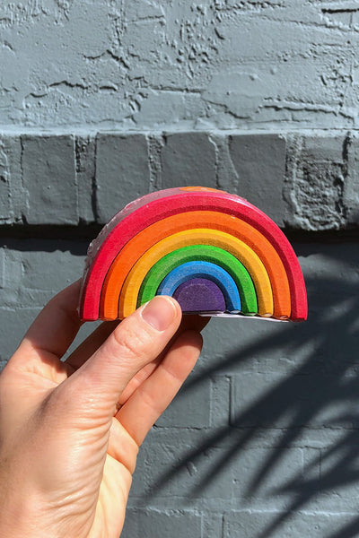 grimm's wooden rainbow small