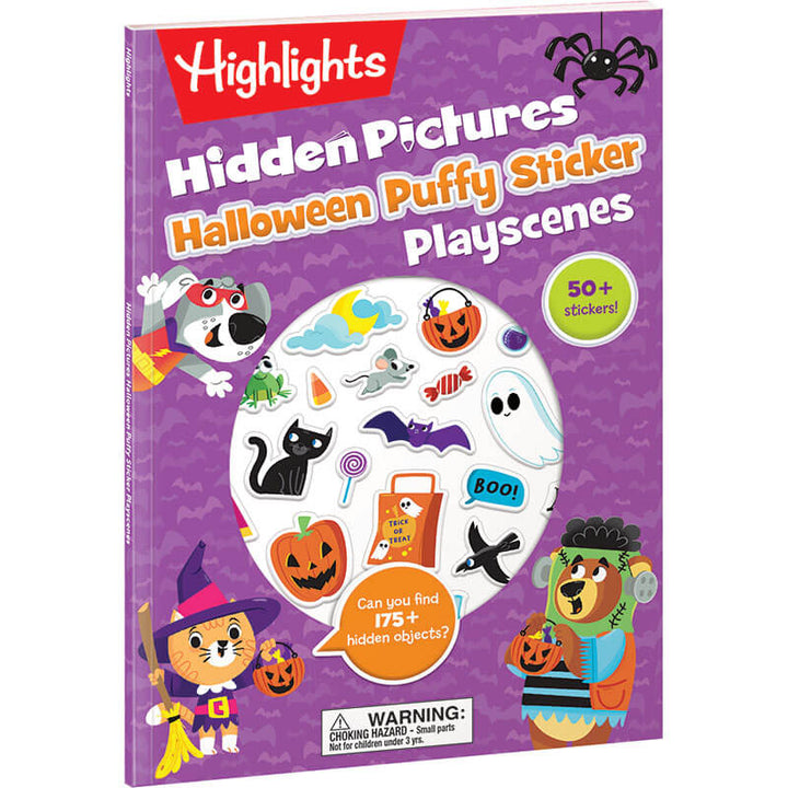 Highlights Halloween Puffy Sticker Play Scene