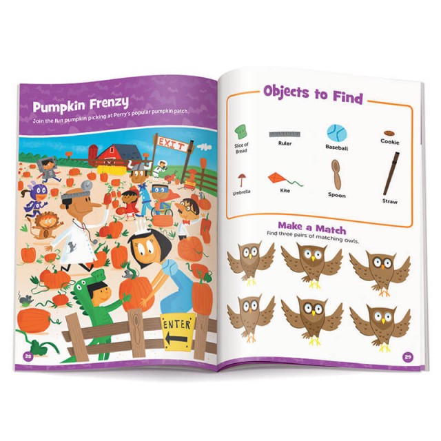 Highlights Halloween Puffy Sticker Play Scene