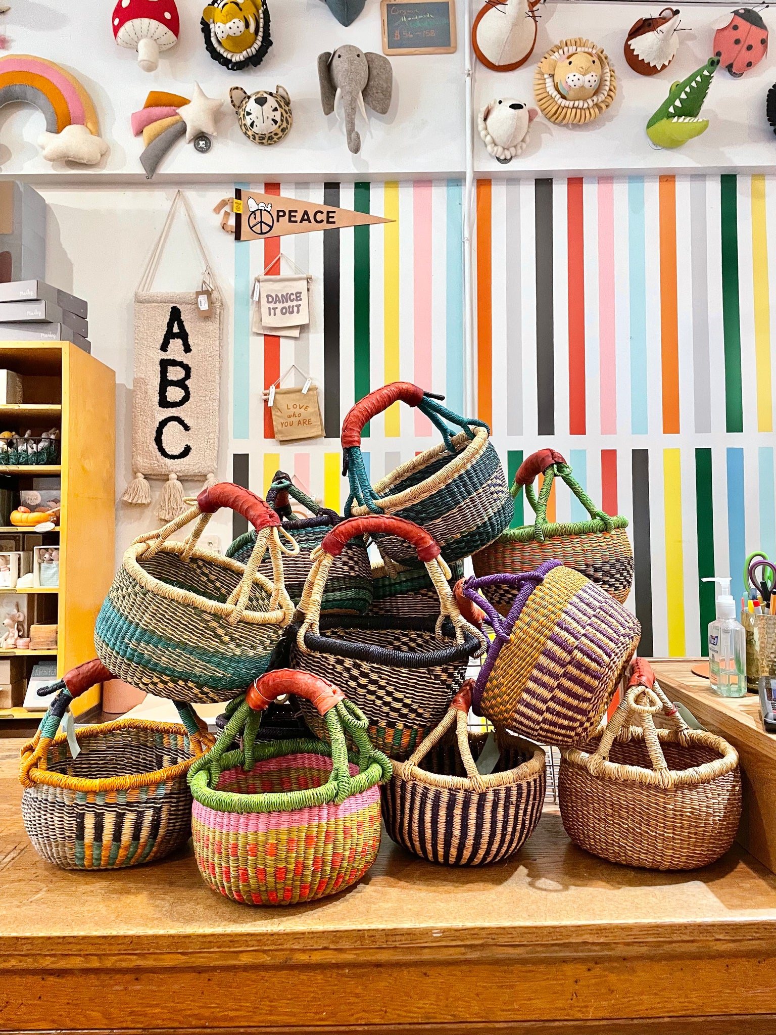 Handmade Bolga Basket