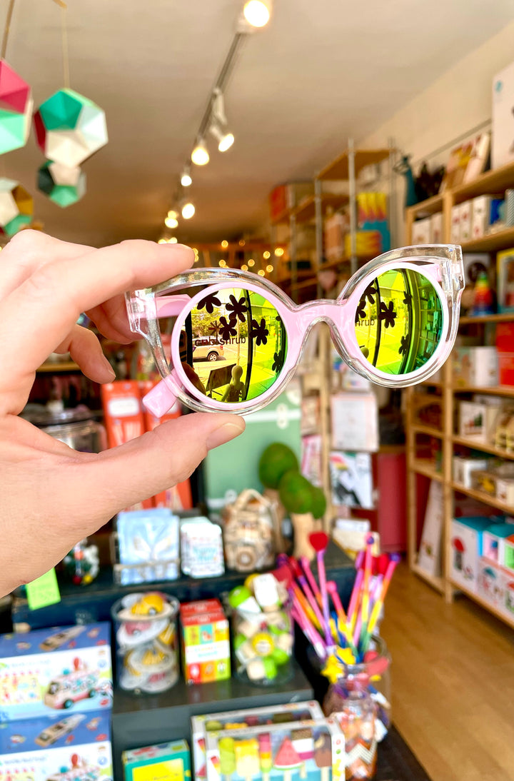 Floating Frame Pink Sunglasses (3-8 years)