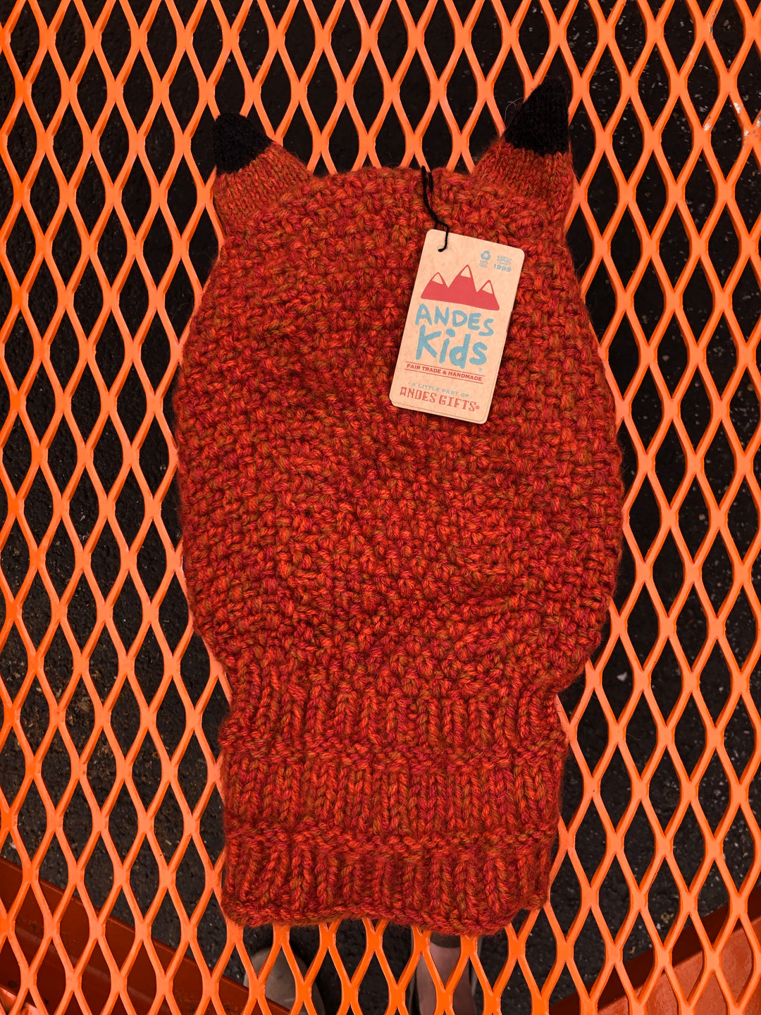 Fox Wool Animal Hood