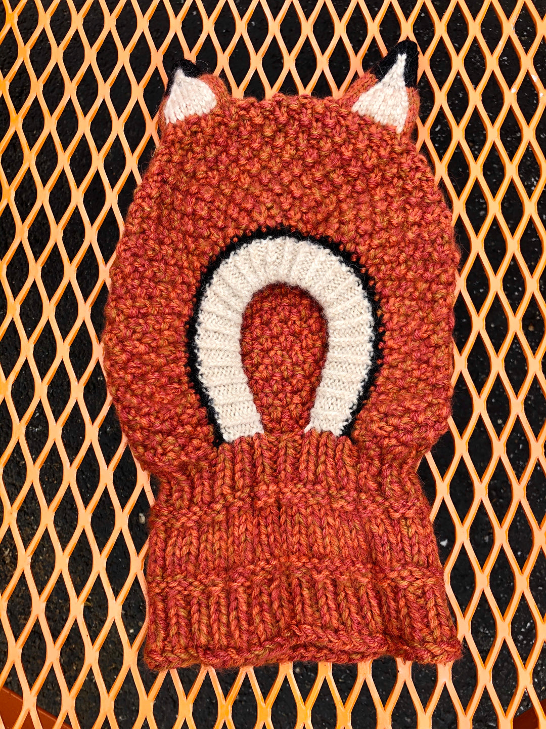 Fox Wool Animal Hood