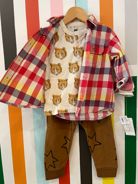 Nara Plaid Flannel Shirt
