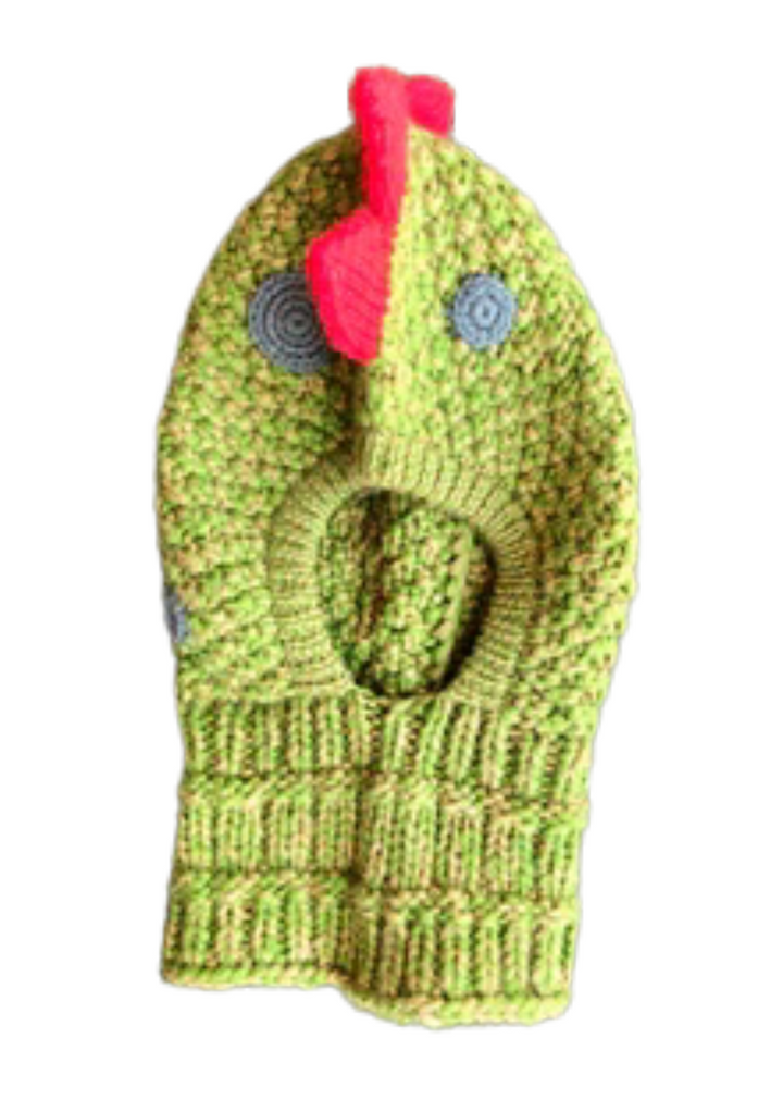 Dino Wool Animal Hood