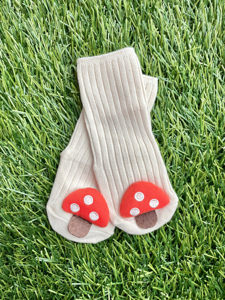 Plush Toadstool Socks