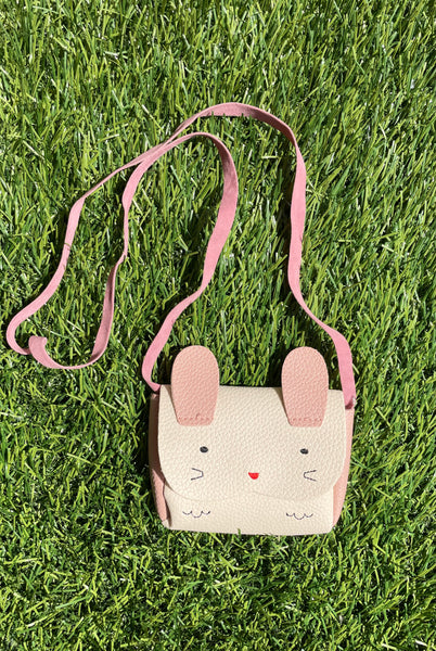 Small Bunny Purse- cream