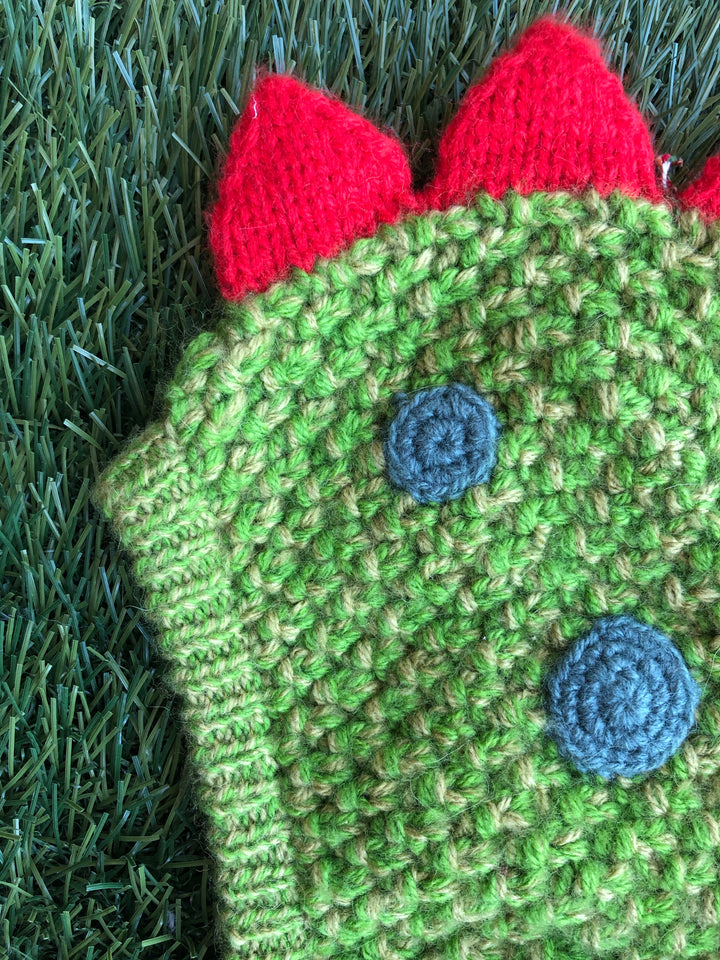 Dino Wool Animal Hood