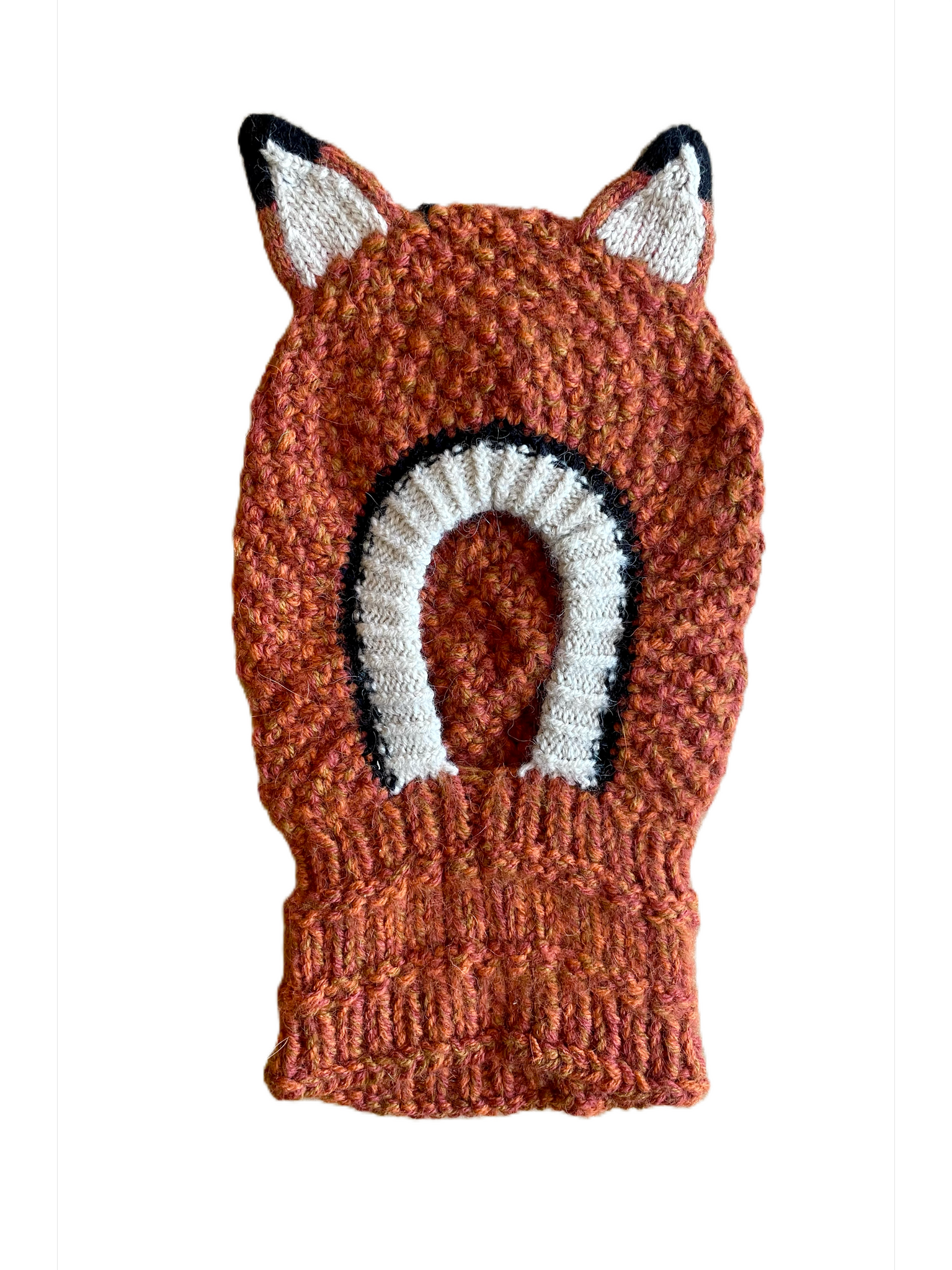 Fox Wool Animal Hood