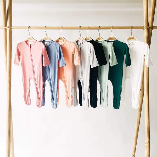 Storm Zipper Footed Romper