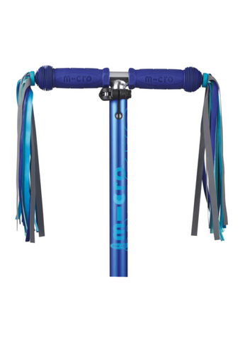 Scooter Reflective Blue Streamers