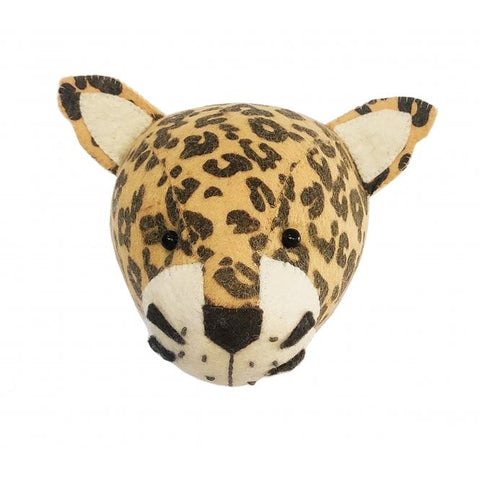 Mini Leopard Wool Mount