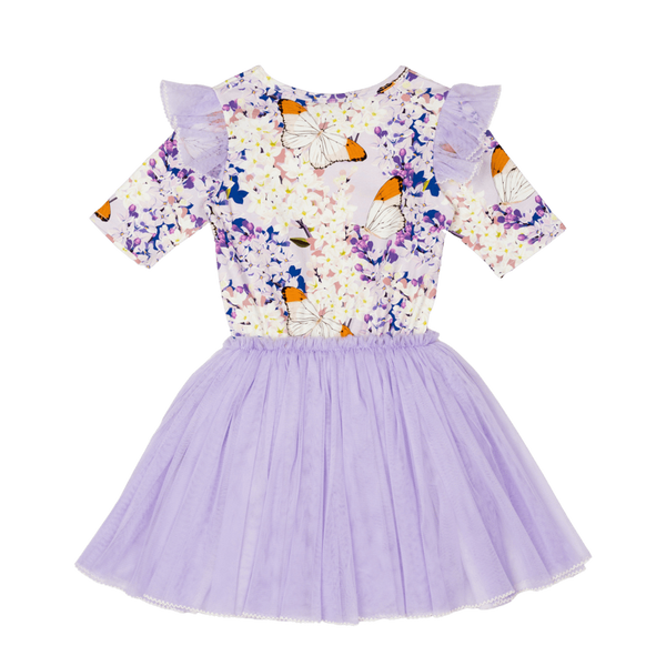 Lilac Florals Circus Dress
