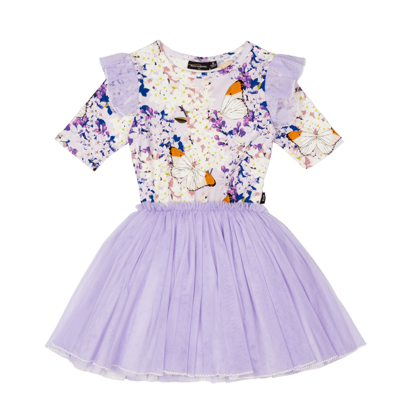 Lilac Florals Circus Dress