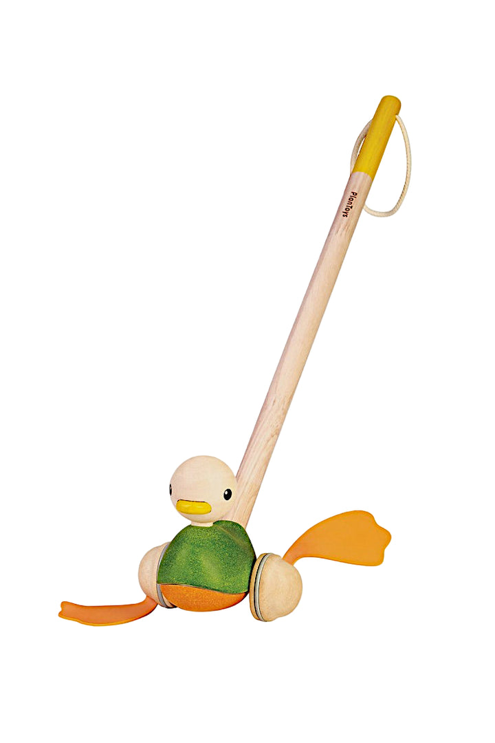 plan toys push-along duck walker