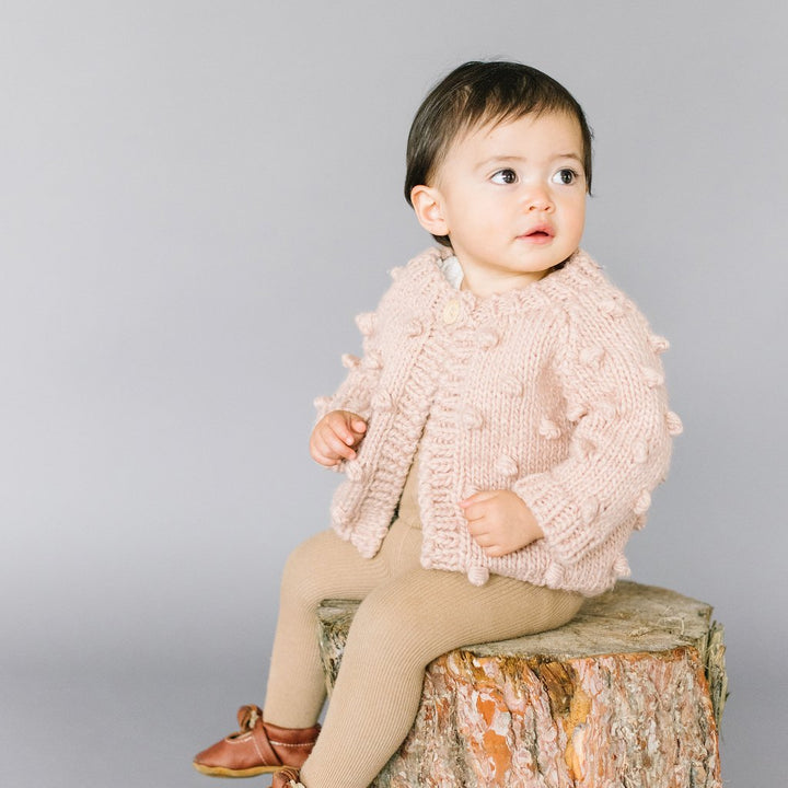 Blush Popcorn Cardigan