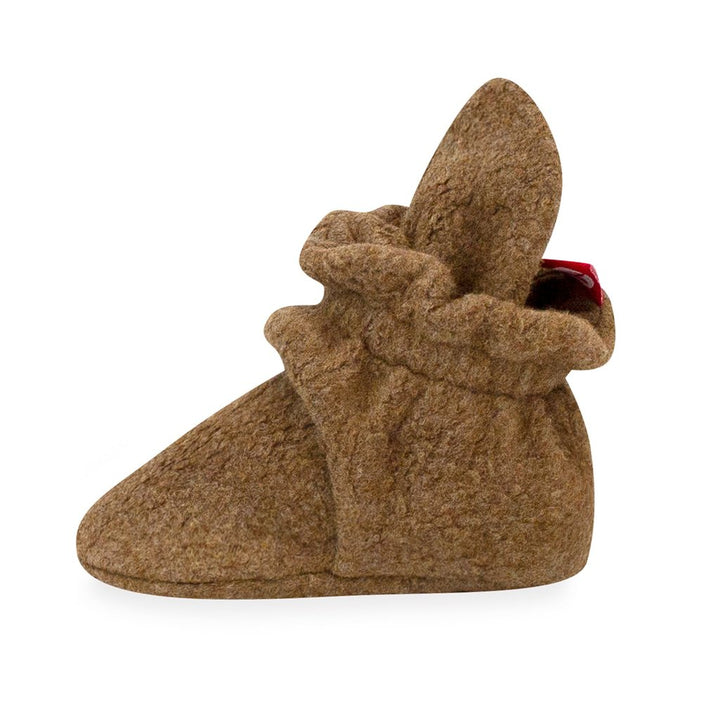 Heather Mocha Cozie Fleece Bootie